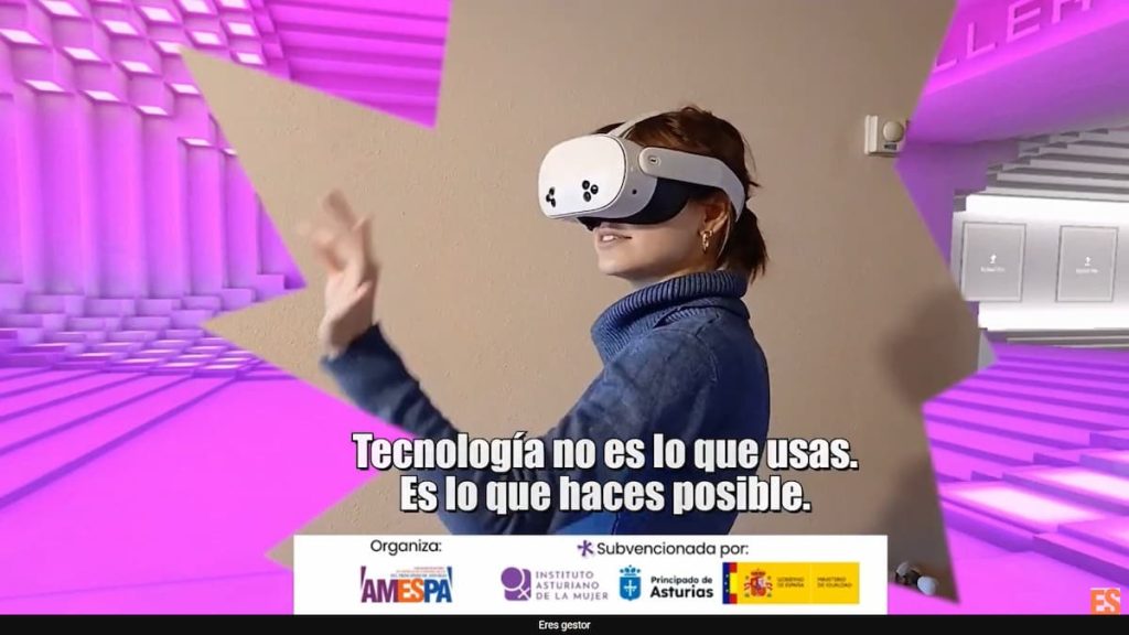 liderazgo femenino a través de la Inteligencia Artificial, la Realidad Virtual y recursos audiovisuales innovadores